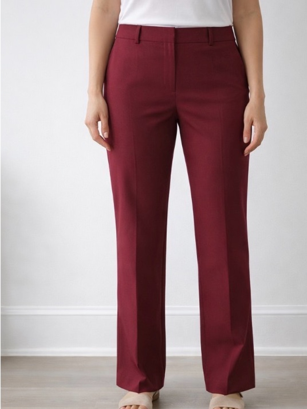 Rafaella Maroon Women’s Dress Pants Size 6